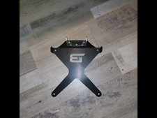 Portatarga universale pieghevole barracuda nero