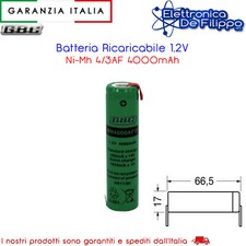 Batteria Ricaricabile 1,2V