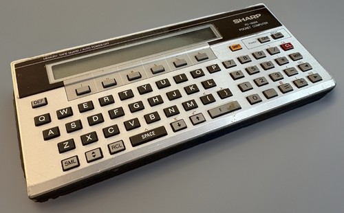 Sharp 1500a pocket computer - pc-1500a,