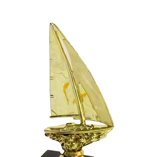 Figurina trofeo barca vela - trofeo,