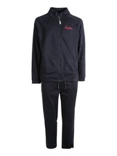 Australian Completo tuta da uomo 2 pezzi full zip con interno felpato - blu scur