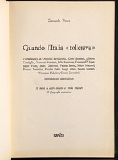 QUANDO L'ITALIA TOLLERAVA. GIANCARLO FUSCO. CANESI.