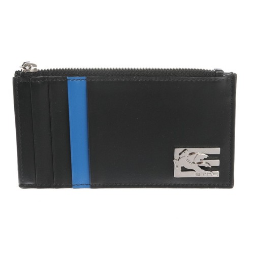 Portafoglio etro nero blu - portafoglio,