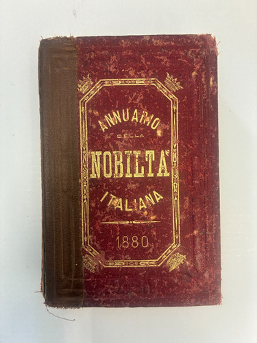 Annuario della nobiltà - annuario,