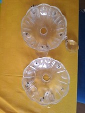 Bobeche tazza in cristallo