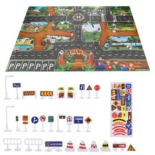  Traffic Parking Game Mat Toy
