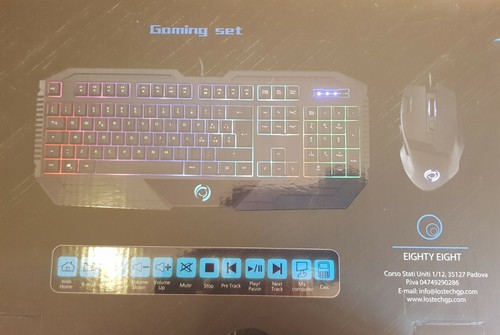 Tastiera gamer illuminata - tastiera,