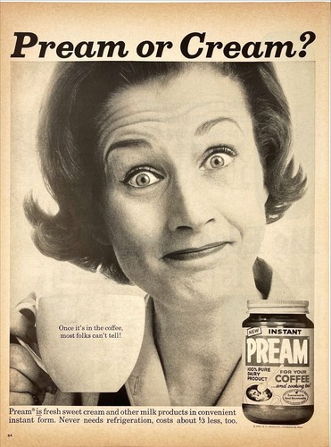 Pream coffee powder creamer - powder, hc