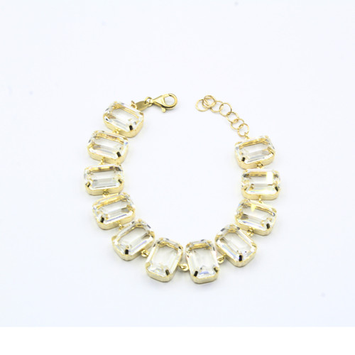 Bracciale argento dorato e - bracciale,