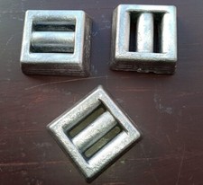 Lotto di tre (03) piombi sub da 1,5 kg (tot. kg. 4,5) zavorra PESCASUB, SUB