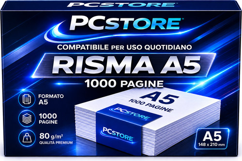 Pcstore risma carta - pcstore, a5