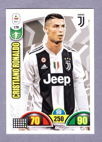 Cristiano ronaldo card panini - card,
