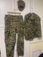 USMC MARPAT SHIRT SET WOODLAND