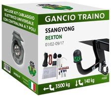 Gancio Fisso Ssangyong REXTON