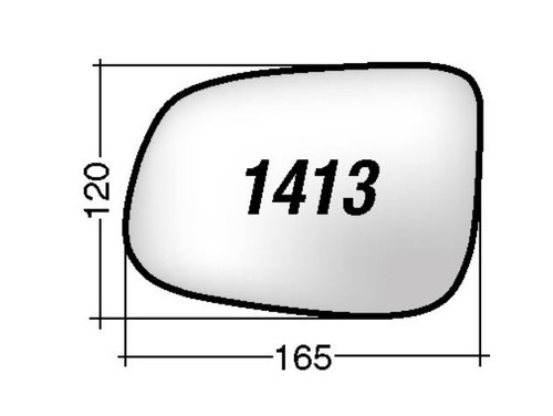 Per volvo v60 2010 2017 - per, vetro