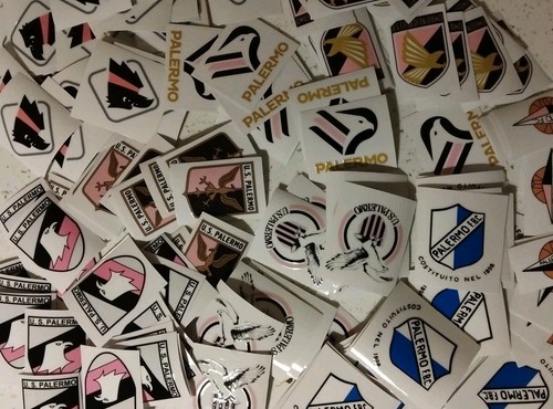 Palermo stock 8 adesivi - fc,