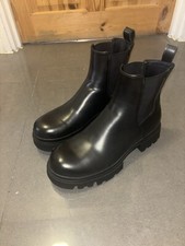 stivali chelsea zara in pelle