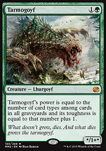 Mtg tarmogoyf exc - tarmogoyf,