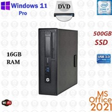 Windows 11 HP i7 3.4 ghz 16GB