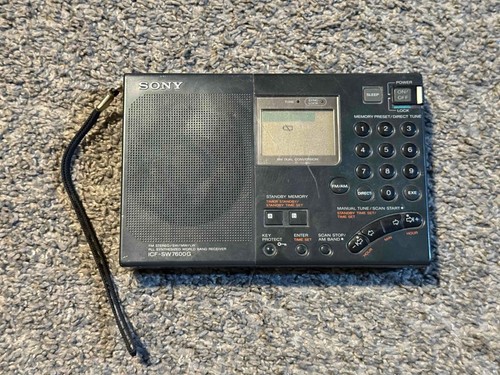 Sony icf sw7600 mw lw - fm, sw