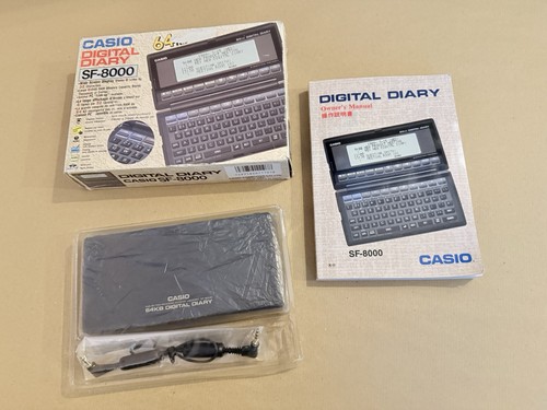 Diario digitale casio 8000 - diario, sf-8000