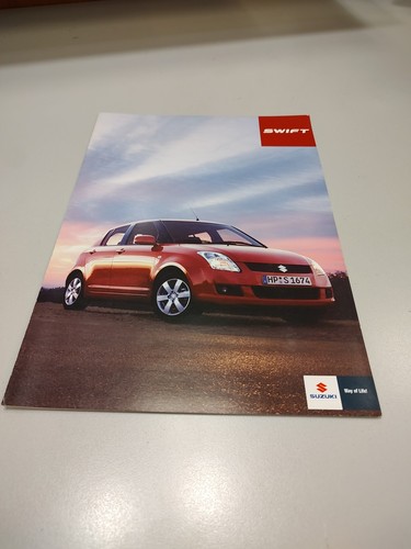 Suzuki swift catalogo depliant - swift,