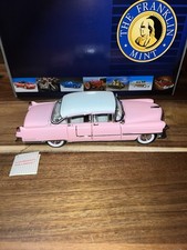 Elvis Presley’s Pink Cadillac 1955 Franklin modelli di precisione come nuovi