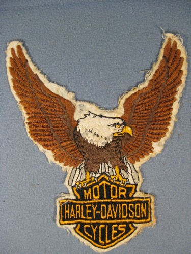 Large vintage harley davidson - large,