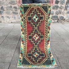 Tappeto piccolo vintage curdo