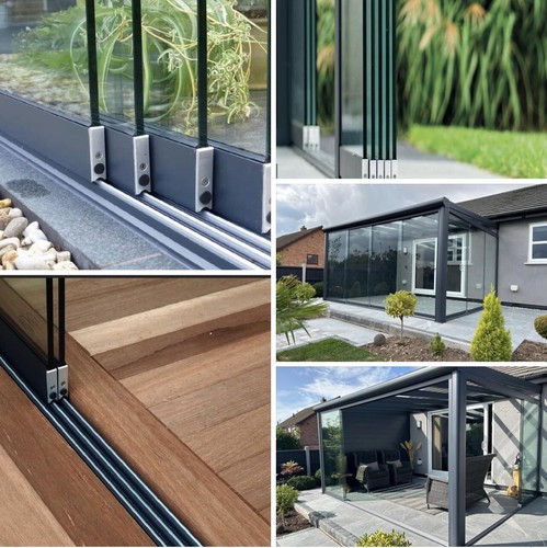 External frameless glass - frameless,