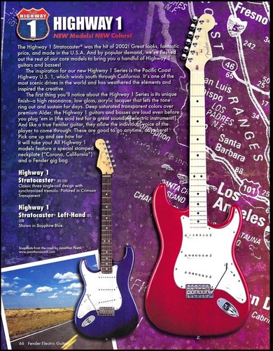 Fender highway one - 1,