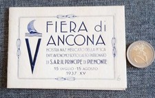  tessera WW2 Fascismo fiera Di