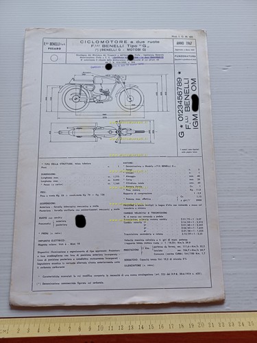 Benelli sprint 1970 - sprint, 4v