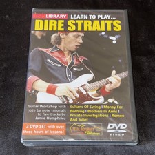 DIRE STRAITS LEARN TO PLAY Guitar Lessons DVD Video Lick Library RARE NEW htf