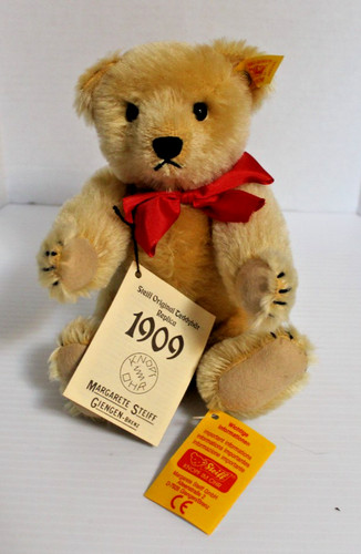 Steiff 1909 replica gold - steiff,