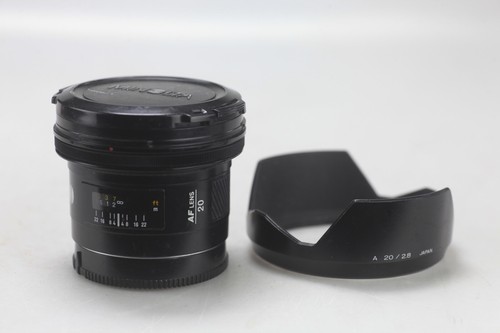 Minolta lens f 2 - af, 20