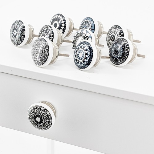 Set bottoni mobili ceramica - , 10