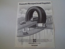 advertising Pubblicità 1987 PNEUMATICI MARANGONI