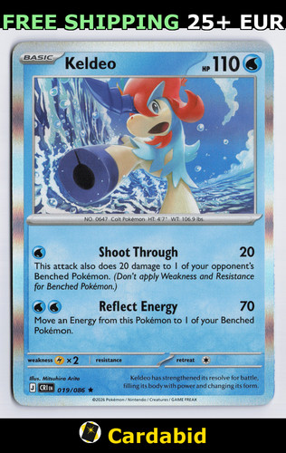 Keldeo cri 019 086 me04 - keldeo, #019/086