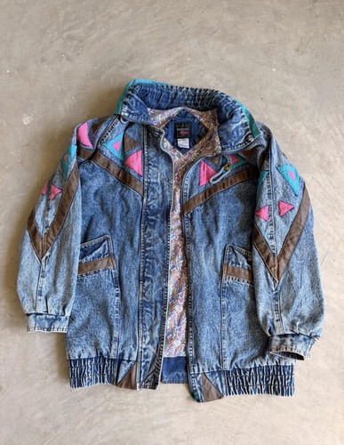 Bomber blu vintage anni - , 80