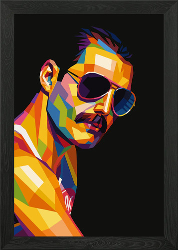 Quadro freddie mercury pop art - freddie,