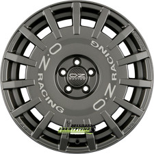 OZ Rally Racing Dark Graphite