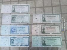 LOTTO BUONI FRUTTIFERI POSTALI MINI COLLEZIONE 7 DIFFERENTI SERIE SEMINATORE