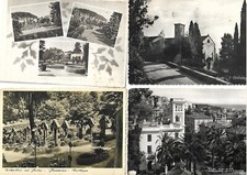 Lotto di 16 cartoline in bianco e nero paesaggi italiani