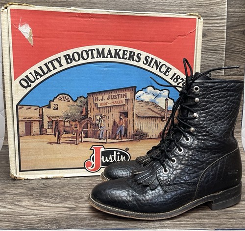 Stivali vintage justin - vintage, kiltie