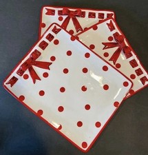 Set 3 piatti cravatta fiocco a