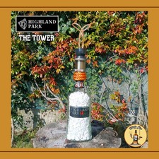 Lampada da tavolo bottiglia Whisky Highland Park 12