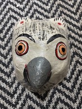 2 x Indian Papier Mache Masks