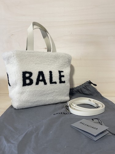 Balenciaga tote bag - tote, shearling