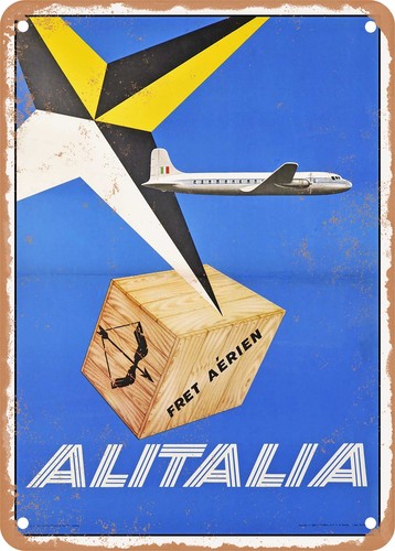 Insegna metallo 1956 - insegna, in